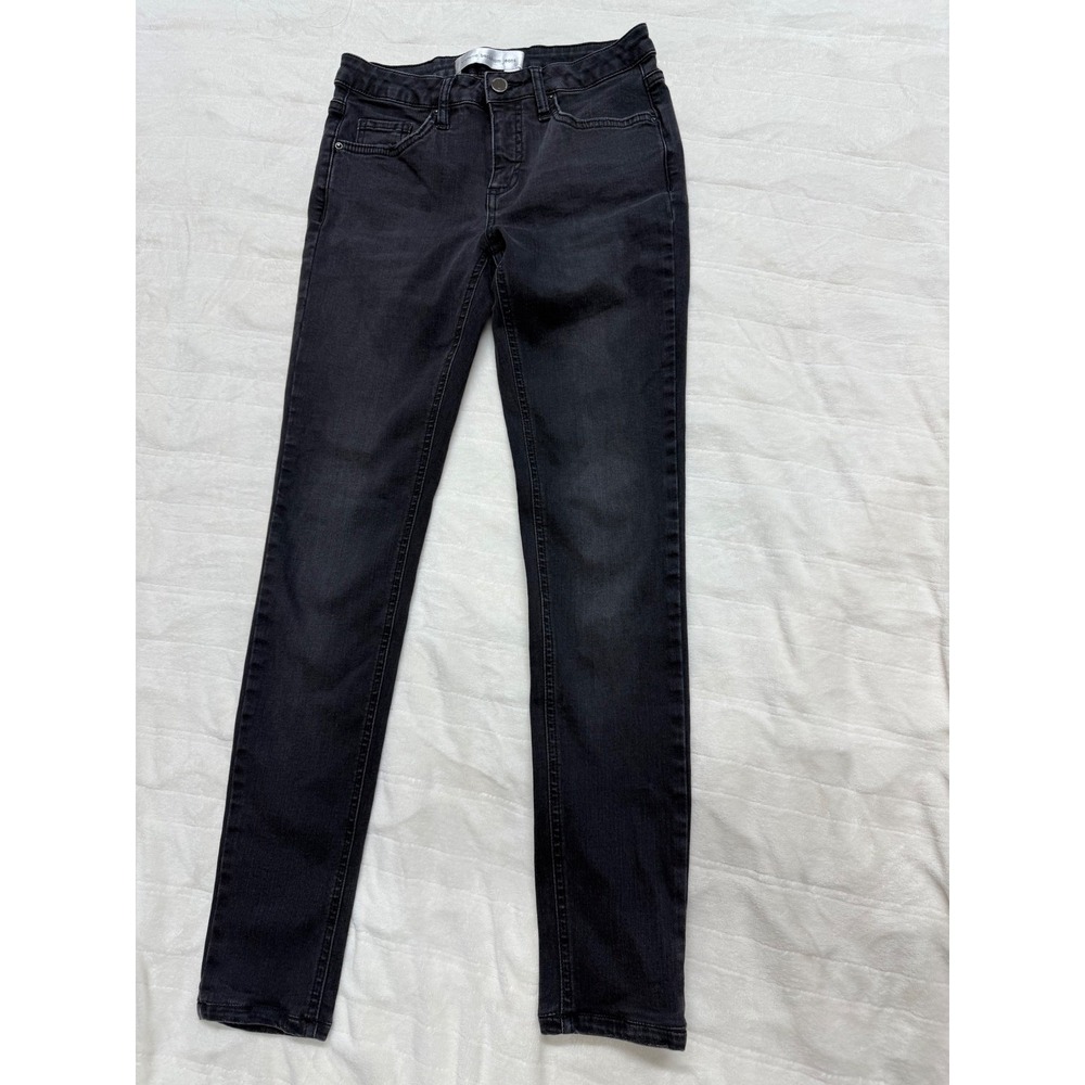Victoria Beckham Jeans Womens Black Wash Skinny Fit Denim Pants Size 25
